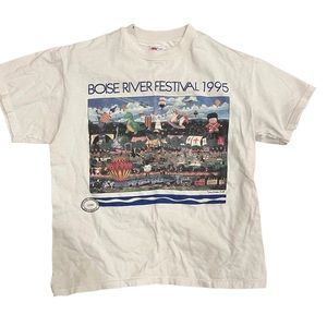 Boise River Festival 1995 Vintage Tshirt